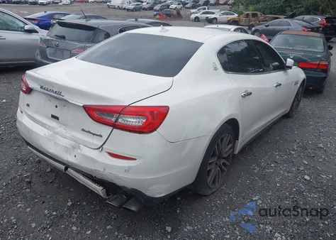 2015 Maserati Quattroporte S Q4 from USA, damaged, VIN ZAM56RRA3F1151837